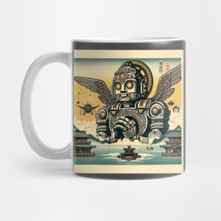 The Robot Monument of Japan Mug